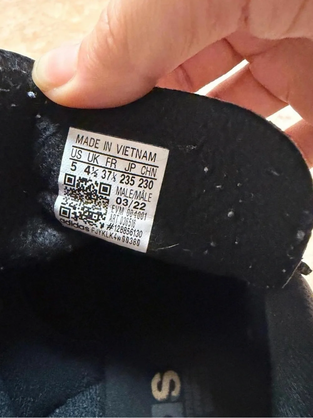 adidas soccer black reference